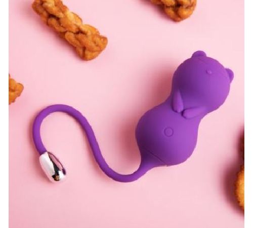 Вагінальні кульки з вібрацією KISTOY Paula з пультом ДК, діаметр 3,2 см