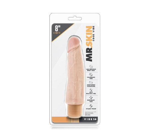 Вібратор MR. SKIN COCK VIBE 14