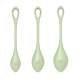 Набір йоні намистин Satisfyer Yoni Power 2 Light Green, диаметр 2-2,5-3см, вес 22-44-73г