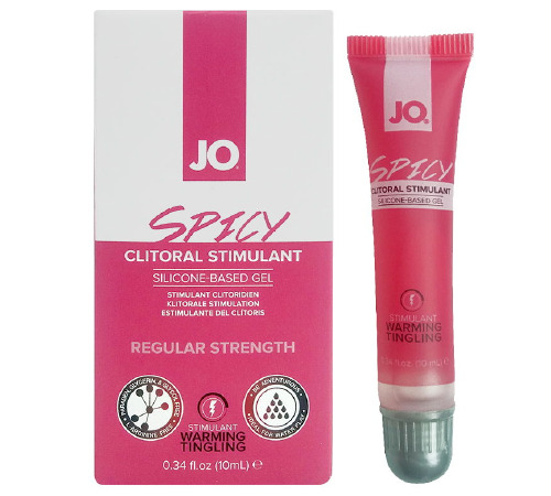 Возбуждающий гель для клитора System JO SPICY WARMING (10 мл) разогревающий