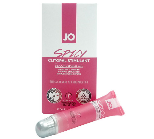 Возбуждающий гель для клитора System JO SPICY WARMING (10 мл) разогревающий
