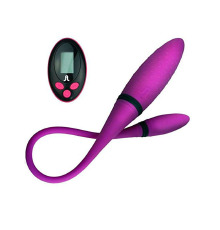 Вибратор двусторонний Adrien Lastic AD-2 с пультом LRS