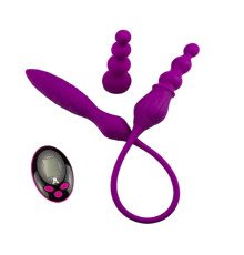 Вибратор двусторонний Adrien Lastic AD-2X с пультом LRS