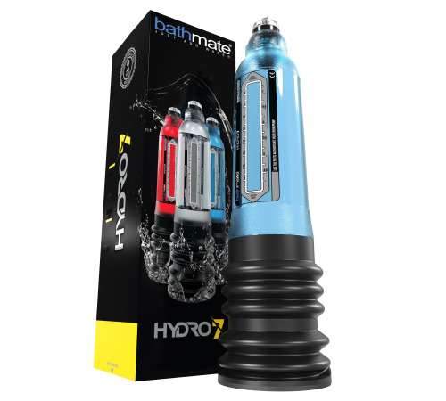Гидропомпа Bathmate Hydro 7 Blue, для члена длиной от 12,5 до 18см, диаметр до 5см