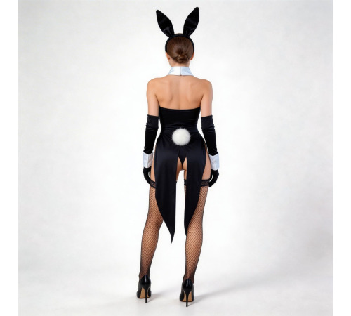 Сексуальный костюм Playboy со шлейфом