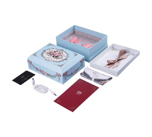 Смартвібратор для пар Zalo Fanfan set Royal Blue, пульт ДК