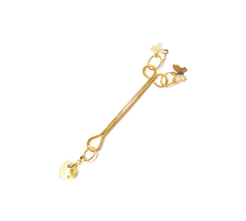 Зажим для клитора Art of Sex - Clit Clamp Butterfly, золото