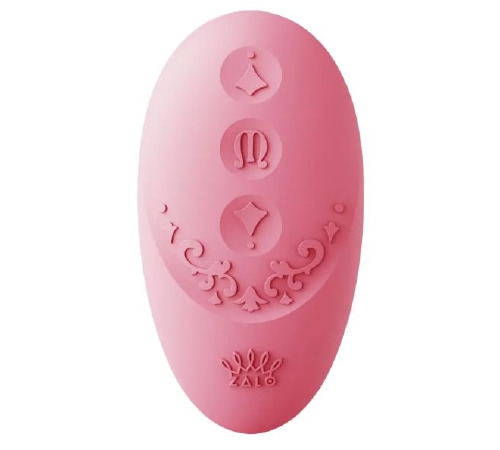 Смарт-вібратор для пар Zalo Jessica Set з керуванням з телефону та пультом PINK