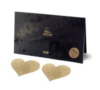 Прикраса на соски Bijoux Indiscrets - Flash Heart Gold