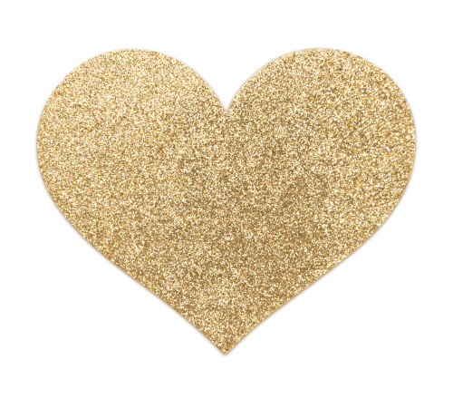 Прикраса на соски Bijoux Indiscrets - Flash Heart Gold