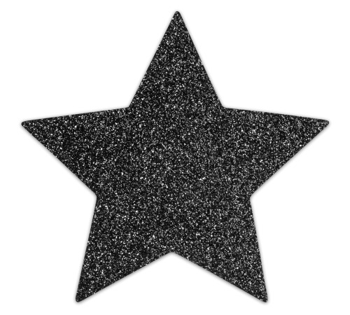 Прикраса на соски Bijoux Indiscrets - Flash Star Black