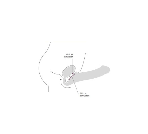 Безремневой страпон Strap-On-Me Flesh XL, полностью регулируемый, диаметр 4,5см