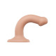 Насадка для страпона Strap-On-Me Dual Density Dildo Flesh S, диаметр 2,7см, двухслойная, гибкая