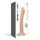 Насадка для страпона Strap-On-Me Dual Density Dildo Flesh S, диаметр 2,7см, двухслойная, гибкая