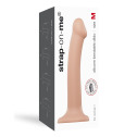 Насадка для страпона Strap-On-Me Dual Density Dildo Flesh M, діаметр 3,3 см, двошарова, гнучкий