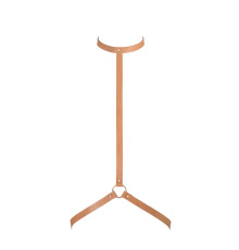 Портупея Bijoux Indiscrets MAZE - I Harness Brown, экокожа, очень стильная