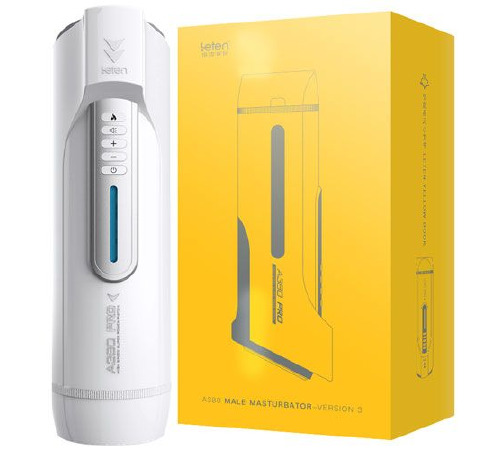 Мастурбатор автоматичний Leten A380 PRO III v3 з підігрівом і голосовим супроводом
