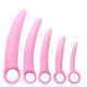 Набір анальних пробок, колір Рожевий