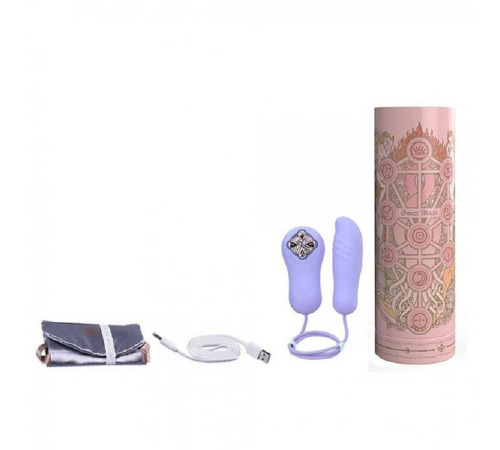 Виброяйцо-пульсатор с функцией нагрева  ZALO TEMPTATION, Fantasy Violet