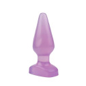 Анальная пробка большая Hi-Rubber Purple Chisa
