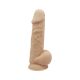 Фаллоимитатор с вибрацией SilexD Norman Vibro Flesh (Model 1 size 8,5