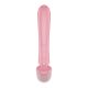 Вібратор-кролик з вібромасажером Satisfyer Triple Lover Pink, 3 мотори