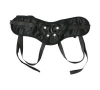 Трусы для страпона Sportsheets - SizePlus Beginners Black, широкий пояс, комфортные