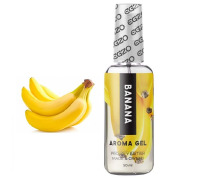 Їстівний гель-лубрикант EGZO AROMA GEL - Banana, 50 мл