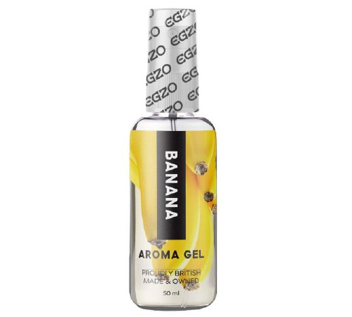 Їстівний гель-лубрикант EGZO AROMA GEL - Banana, 50 мл