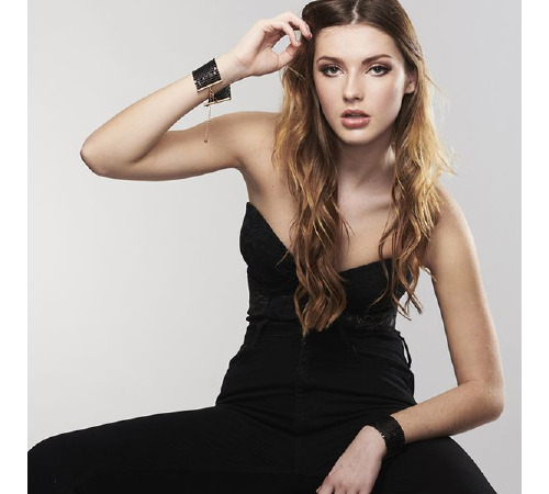 Наручники Bijoux Indiscrets Desir Metallique Handcuffs - Black, металлические, стильные браслеты