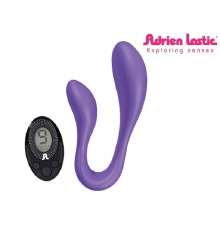 Вибратор для пар Adrien Lastic Couple Secrets II с пультом LRS, два мотора, универсальный