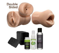 Набор мастурбаторов Doc Johnson The Sasha Grey Experience (3 мастурбатора и аксессуары)