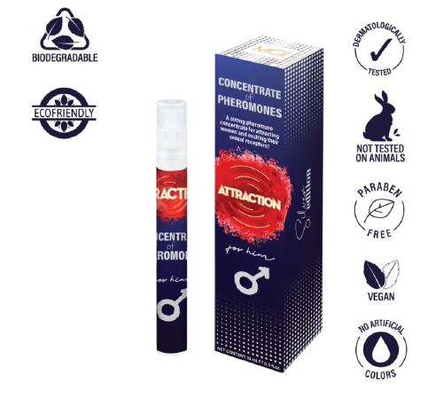 Спрей з феромонами Concentrated Pheromones for Him Attraction (10 мл)
