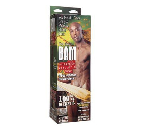 Фаллоимитатор Doc Johnson BAM - Huge 13 Inch Realistic Cock