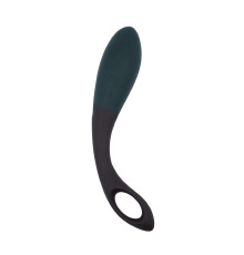 Анальный стимулятор Alive Black Heart Teal Black, макс. диаметр 3,6см