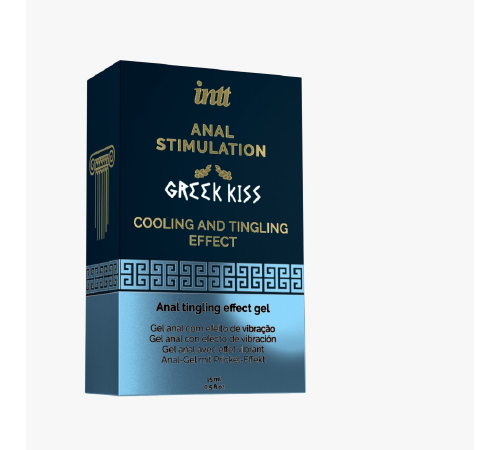 Стимулюючий гель для ріммінга, анілінгуса і анального сексу Intt Greek Kiss (15 мл)