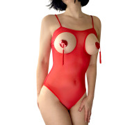 Еротичне боді Старла з відкритими грудьми