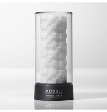 Мастурбатор Tenga 3D Module, дуже ніжний, з антибактеріального еластомеру зі сріблом