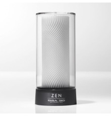 Мастурбатор Tenga 3D Zen, очень нежный, из антибактериального эластомера с серебром