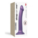 Насадка для страпона Strap-On-Me Mono Density Dildo Violet M, диам. 3,3см, однослойный силикон, гибк