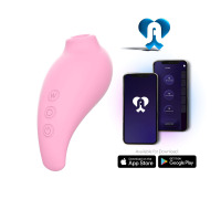 Вакуумный смарт-стимулятор Adrien Lastic Revelation Pink, режим Boost, управление через приложение