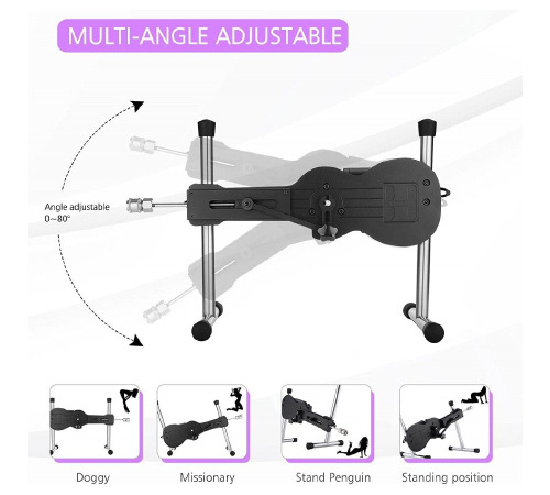 Смарт секс-машина Hismith AK-09 Sex Machine APP з фалоімітатором, бездротовий пульт ДК