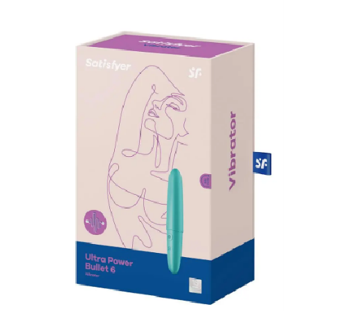 Віброкуля Satisfyer Ultra Power Bullet 6 (turquoise)
