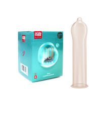 Тонкие презервативы Elasun с увеличенным количесивом смазки (бирюзовая упаковка)