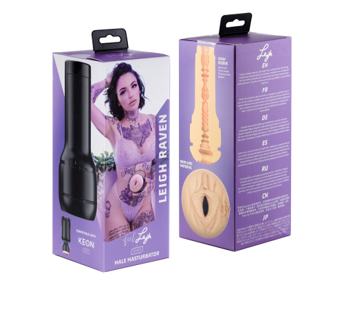 Мастурбатор Kiiroo Feel Leigh Raven, копия вагины порнозвезды