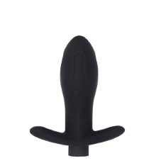 Анальна пробка з вібрацією MAI Attraction Toys №87 Black перезаряджаєма, длина 11см, диаметр 3,5см