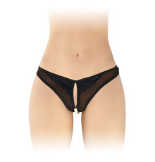 Трусики с жемчугом и доступом Fashion Secret Sophie Black