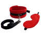 Набор Ошейник - поводок - маска NeDlyaskuki Soft Touch Light красный