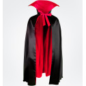 Плащ Дракулы на Хэллоуин Черно/Красный