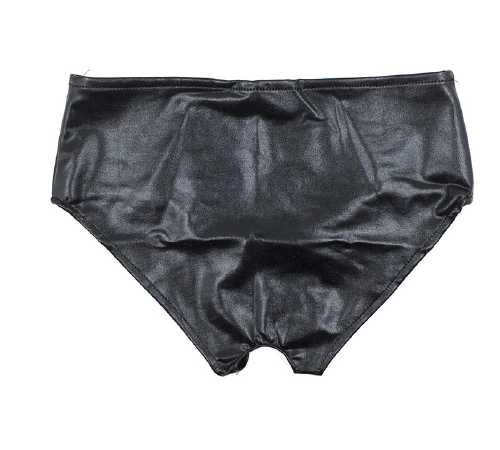 Сексуальні вінілові трусики з доступом Ілона